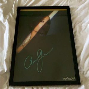 SOLD Extremely rare Ariana Grande signed litho
